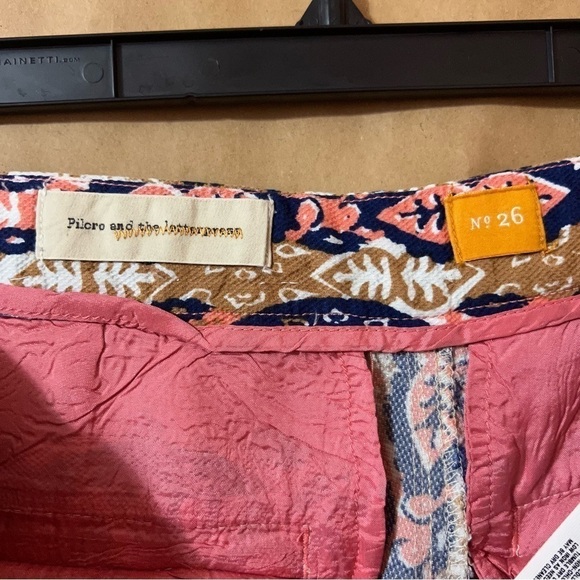 Anthropologie | Pilcro Paz Cropped Ikat Jogger Pants Drawstring Printed Size 26 - Picture 3 of 12